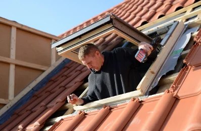 Pose de fenêtres de toit Velux à Hurtières